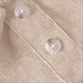 thumbnail image 6 of Spazoro Toddler Girls Elastic Waist Skirts, Solid Corduroy Breathable Bow Knot A-Line Skirts for Child Girls Khaki Size 2-3 T, 6 of 7