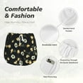 thumbnail image 6 of Lsque Daisy Printed Women's Running Shorts with Liner Pockets,Elastic Quick Dry Workout Athletic Gym Yoga Shorts,Womens High Waist Shorts-XX-Large, 6 of 9