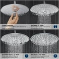 thumbnail image 2 of Grohe 26 456 Grohtherm Euphoria 260 1.8 GPM Multi Function Shower Head - Chrome, 2 of 7