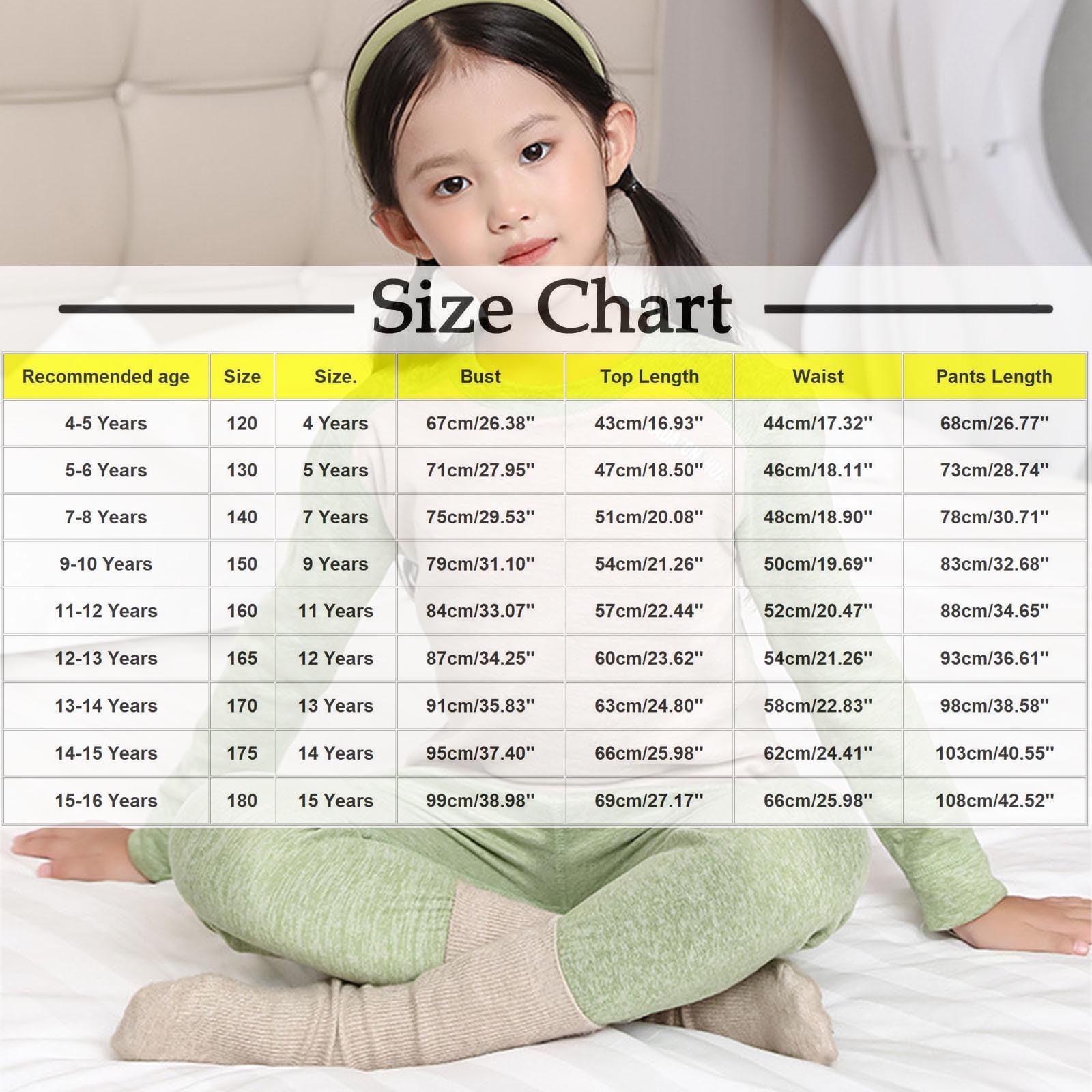 Sous-vêtements Thermiques Enfant - Lot Haut Manches Longues + Collant - Laine Technique
