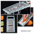 thumbnail image 4 of CHUANK Shredded Grater Cottage Cheese with Fruit Kitchen Graters Steel for Multifunctional Vegetable Chopper Potato, 4 of 6