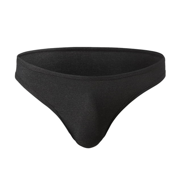 Ropa Interior Para Hombre, Calzoncillos De Algodón, Nailon Y Canalé Elásticos De Talle Bajo Ajustados Para Hombre