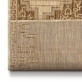 thumbnail image 4 of Well Woven Custom Size Indoor/Outdoor Runner - Choose Your Length - Siare Brown & Beige Indoor/Outdoor Flat Pile Oriental Medallion Pattern 31 Inch Wide x 10 Feet Long Runner (31" x 10' Runner) Rug, 4 of 5