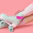thumbnail image 1 of OULII 6 Pcs Ailes de Patins à Roulettes Ailes en PVC Rouges pour Décoration de Chaussures pour Femmes Design Unique, 1 of 7