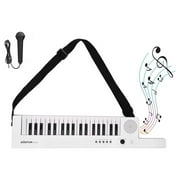 Meterk Guitar Electronic Piano Keyboard with 37-Key Protable Keyboard Piano Rechargeable Children' s Piano