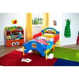 Free Shipping! Sesame Street Elmo Toddler Bed, Plastic Frame, Red and ...