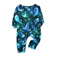 thumbnail image 4 of Halloween Family Matching Pajamas Sets, Halloween Ghost Family Loungewear Spooky Sleepwear Indoor, Home Relaxing Casual Daily Wear Pjs for Seasonal Halloween Holiday Party for Family, 4 of 5