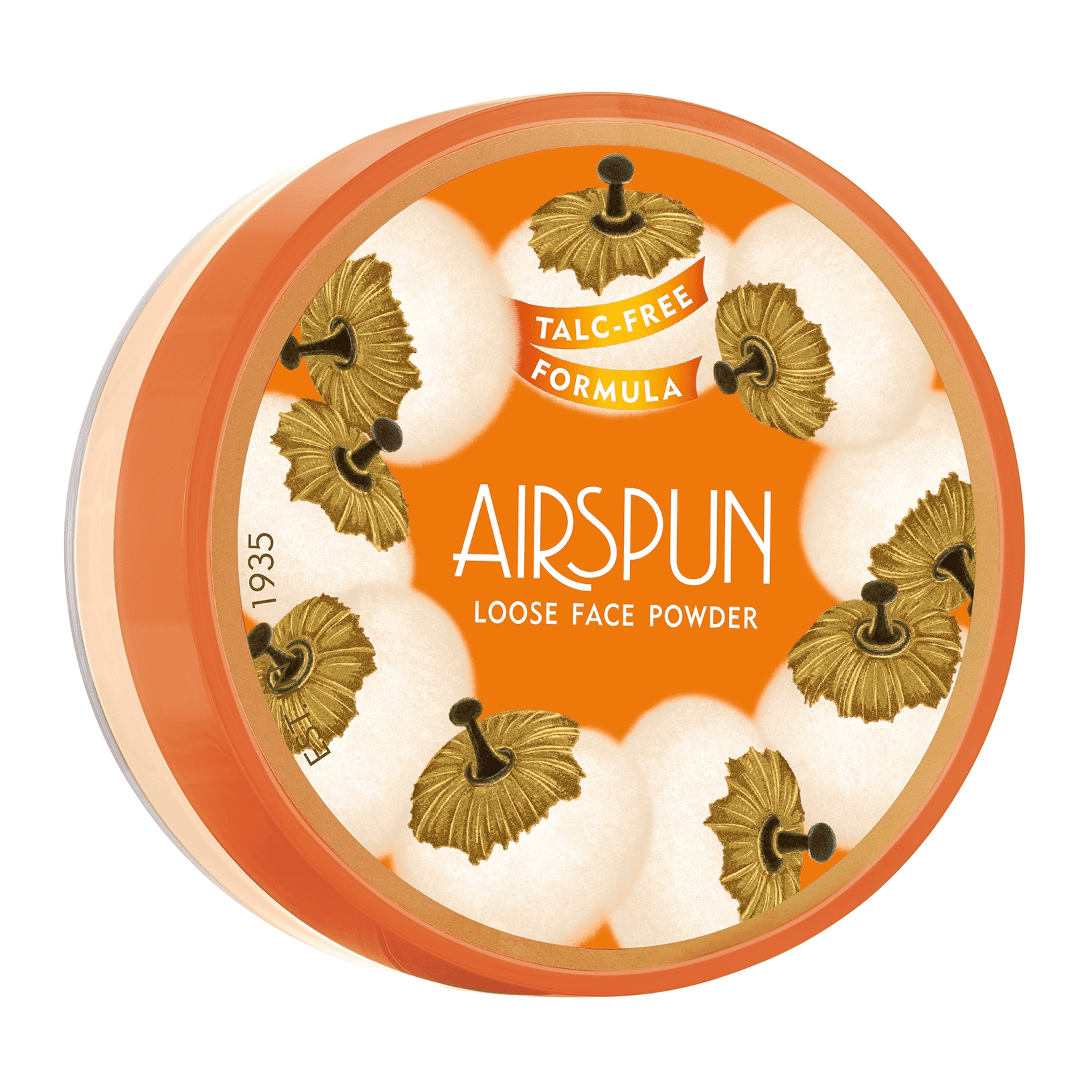 Airspun Loose Powder, 004 Honey Beige, 1.2 oz, Talc Free