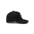thumbnail image 3 of Knite gorra Gamuza Gallo negro elegante visera curva ajustable para hombre, 3 of 4