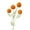 Orange, variant on 4 Autumn Chrysanthemums*1 Clearance! Faux Pompon Mum Artificial Flowers Rustic Chrysanthemums with Stems for Wedding Filler Diy Bouquet Centerpieces Terracotta Arrangements Decorations