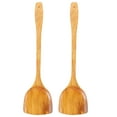thumbnail image 1 of GOOHOCHY palas de madera con mango largo, antiadherentes y antiescaldaduras, utensilios de cocina y accesorios., 1 of 8