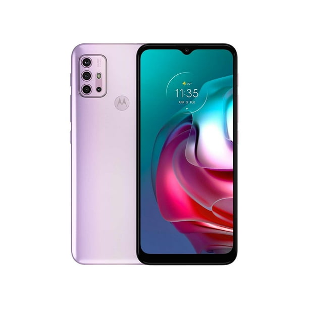 Motorola Moto G30 128 GB 4 GB RAM Dual Desbloqueado Lila Pastel