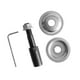 thumbnail image 3 of Eje de muela abrasiva Eje de extensión de amoladora Motor de pulido de acero Adaptador de eje para muela abrasiva Rueda de fibra Rueda de tela Rueda 8mm 92g, 3 of 7