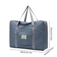 thumbnail image 3 of Personal Item Bag 17.72"x16.14"x7.48" Foldable Travel Duffel Bag Tote Carry on Luggage Duffle Overnight for Women and Men on Luggage Weekender Overnight Bag, 3 of 8