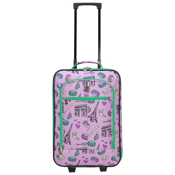 Protege 18" Pilot Case Carryon Kids Luggage, Paris,