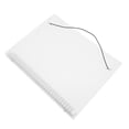 thumbnail image 3 of KAKOWELY Binder Cover Shell Loose Leaf Binder Cover Refillable Notebook Shell Translucent Planner Binder Cover12.6"X9.69"X0.98", 3 of 4
