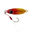 thumbnail image 7 of 6 Pack Slow Drop Micro Cast Metal Jig Shore Casting Jigging Spoon Saltwater, 7 of 7