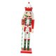 thumbnail image 2 of Adorno navideño de cascanueces de madera, figura tradicional de juguete de 9,84 pulgadas B, 2 of 9
