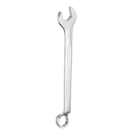 Uxcell Combination Wrench Offset 18mm 75-Degree 12-Point Box End and 15° Angled Open End Metric CR-V Steel Nickel Plated Multi-function Spanners for Mechanics DIY Enthusiasts