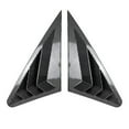 thumbnail image 4 of SPRING 1 Pair Black Rear Side Window Louvers Cover Fit For A3 S3 8V for Sedan 2014-2020 carbon fiber, 4 of 9