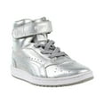 thumbnail image 2 of Puma Sky II High Holographic Little Kid's Shoes Silver 364229-01, 2 of 6