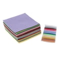 thumbnail image 2 of 200 Coloridas hojas de tela de fieltro DIY Craft Squares Paño no tejido, 2 of 9