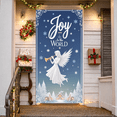 thumbnail image 4 of Angel Design Christmas Banner Joy Theme Holiday Decoration for Winter Celebration Christmas Party Home Decor, 4 of 9