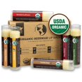 thumbnail image 1 of Bálsamo Labial Orgánico Earth's Daughter Frutas 6-Pack con Cera de Abeja y Aceite de Coco para Labio, 1 of 9