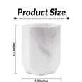thumbnail image 3 of Elborse Marble Utensil Holder 6.5 inches White Spoon Holder for Kitchen Counter, Ideal Kitchen Utensils Set Organizer For Farmhouse Kitchens Decor, Cooking Utensil & Spatula Set, 3 of 6