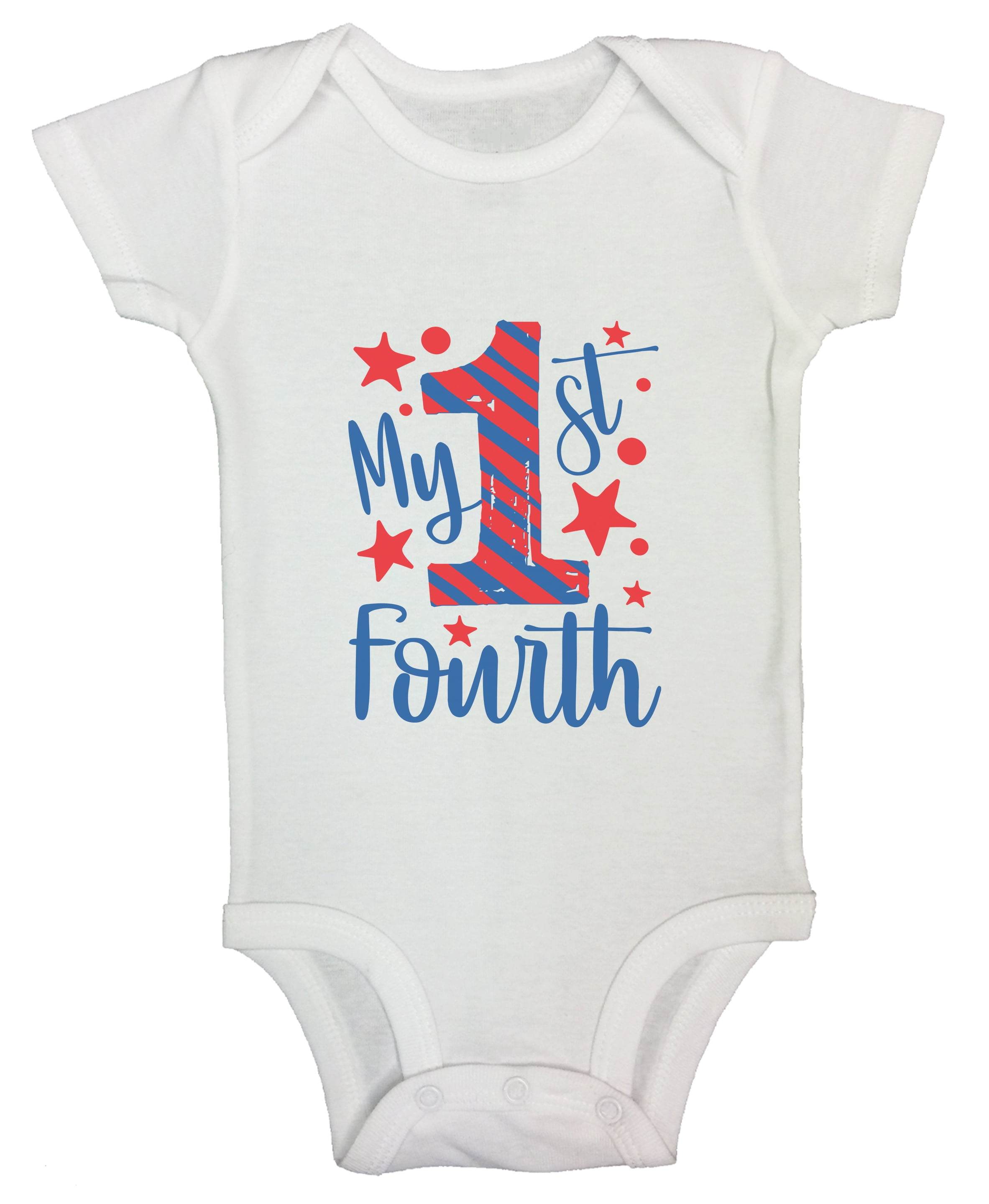 first 4th of july onesie