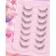 thumbnail image 5 of Pestañas postizas Adious Faux Mink Wispy Naturales 12 mm, 7 pares, 5 of 6