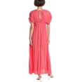thumbnail image 2 of MARION womens  Smocked Waist Midi Dress, m, Pink, 2 of 3