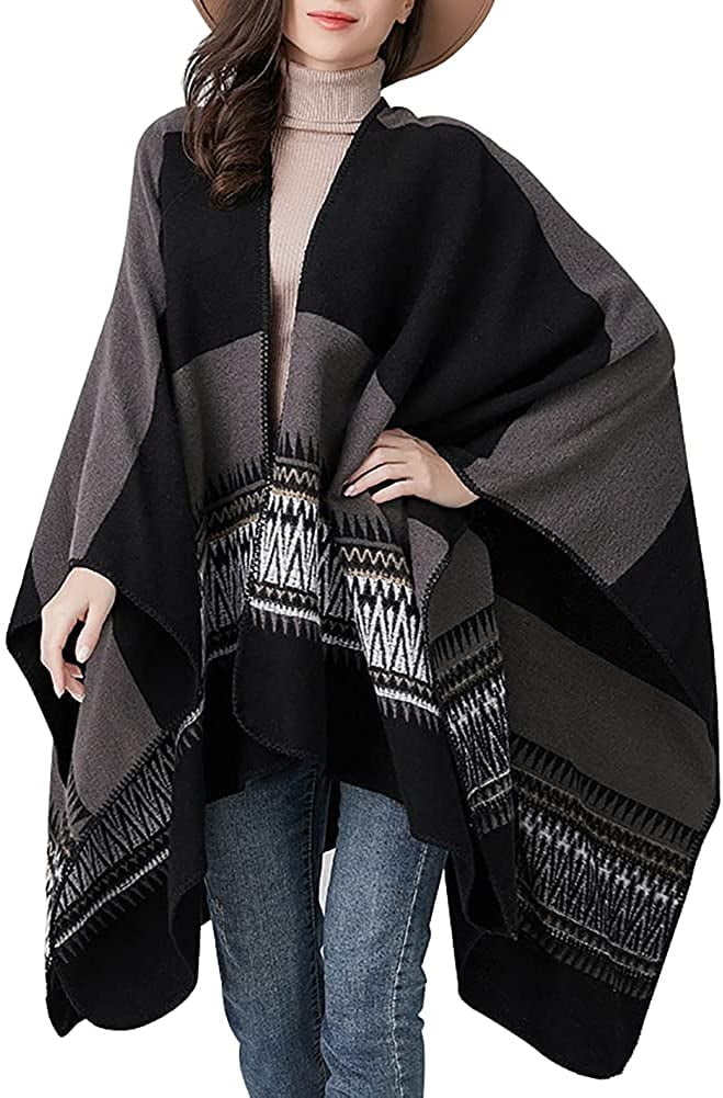 Front Cardigan Shawl Wrap Oversized 