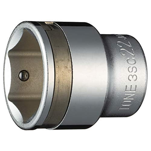 TONE Nut Catch Socket (Hexagonal) HP3SC-22 Drive 9.5mm (3/8") Width across flats 22mm