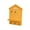 Yellow, variant on Mauxuk House Shape Wall Hanging Decor, Wooden Wall Shelf for Bedroom Living Room, Decorative Storage Shelf for Books Plants Photo Frames, Easy to Install, Sturdy & Versatile