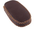 thumbnail image 5 of Applicable to jfqm Car Brown Leather Remote Key Case Cover Shell Fit for Ford Fusion Fit for Explorer Mustang Edge F-150 Mondeo Lincoln MKZ MKC MKX, 5 of 6