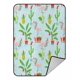 thumbnail image 1 of ABPHQTO Navidad Plantas tropicales Flamencos en sombreros Manta polar Manta trasera de lana 145x200 cm, 1 of 1