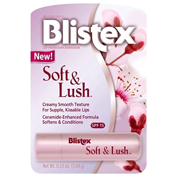 Blistex Soft & Lush Lip Balm, SPF 15 0.13 oz