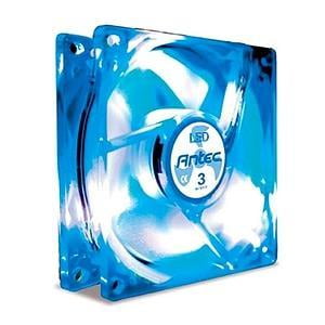Antec TriCool 80mm Blue LED Case Fan (Best 80mm Pwm Fan)