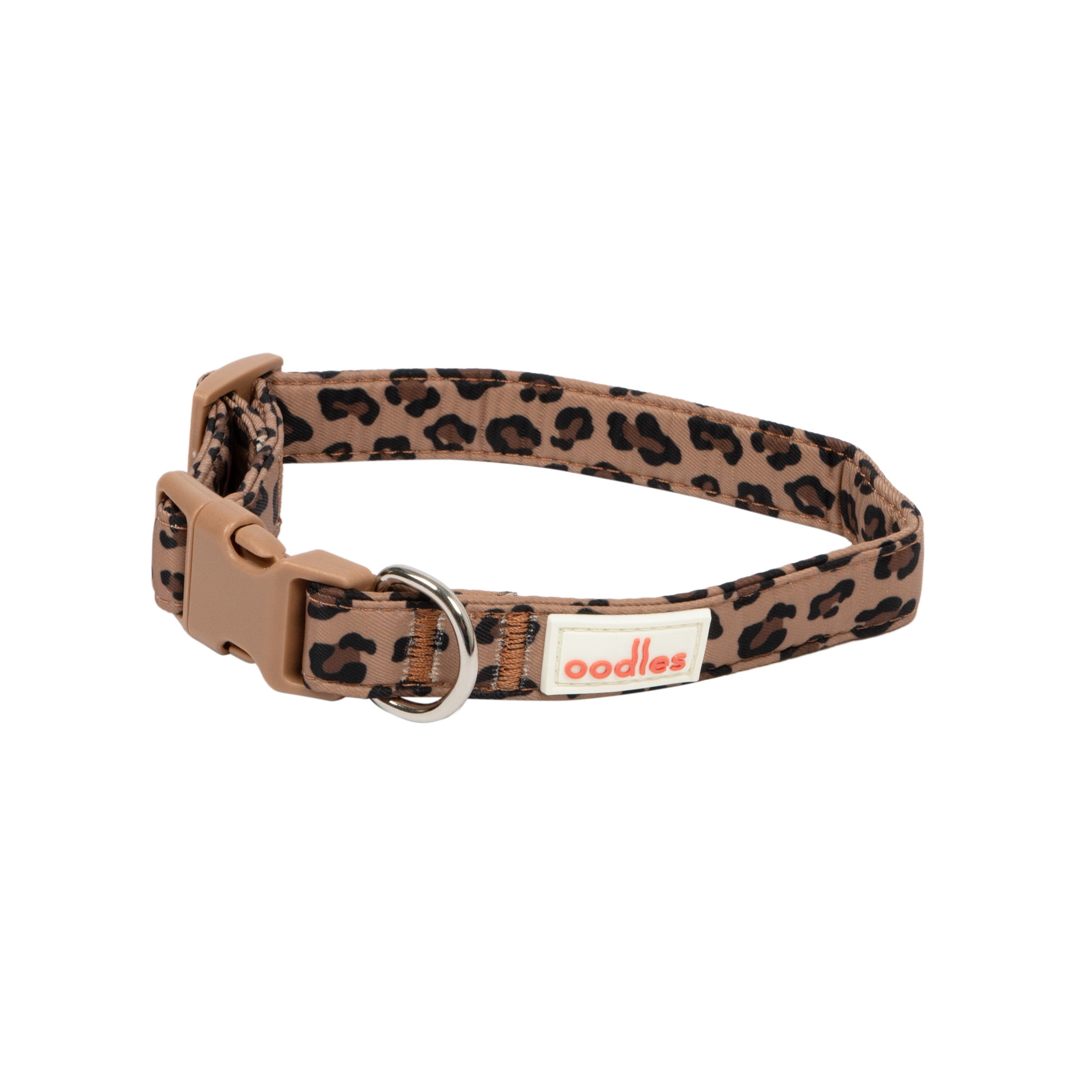 Oodles Multi-Colored Leopard Print Dog Walking 3 Piece Set, Medium