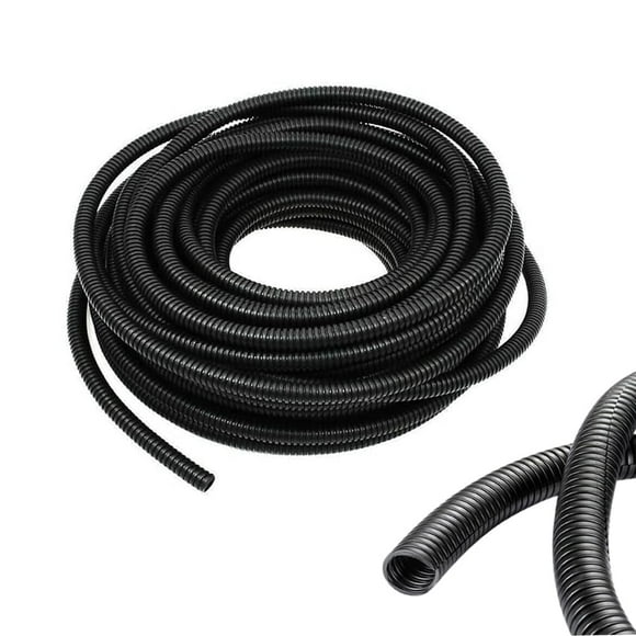 Tubo corrugado partido ALLWIN de 1/4" para protección de cables, 10 m