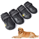 thumbnail image 1 of Botas para perros, zapatos impermeables para perros, botines para perros con suela antideslizante resistente reflectante y antideslizante, zapatos para perros al aire libre para perros medianos 4Ps Fokelyi ZJWJ526-2, 1 of 6