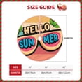 thumbnail image 2 of Fotbe Hello Summer Pattern Christmas Tree Skirt, Tree Skirts Plush Christmas Decorations, Christmas Tree Skirts Xmas Decorations Holiday Party Decor-36", 2 of 6