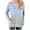 Blue, variant on yillto Striped Shirts for Womens V Neck Long Sleeve Color Block Casual Top Fall Tunic Tee with Pockets