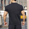 thumbnail image 4 of Athletic Shirts Men Big and Tall Tshirt Men's Crewneck Bodybuilding Gym Tees Short Sleeve Slim Fit Muscle T-Shirts Workout Athletic Fitness T-Shirt Tops, 4 of 4