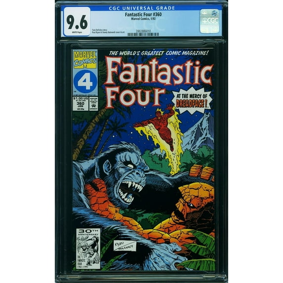 Fantastic Four #360 - CGC 9.6 Comic Book
