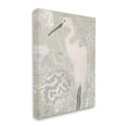 thumbnail image 3 of Stupell Industries Rustic Seashells Egret Bird Grainy Pattern Sign Graphic Art Gallery Wrapped Canvas Print Wall Art, Design by June Erica Vess, 3 of 7