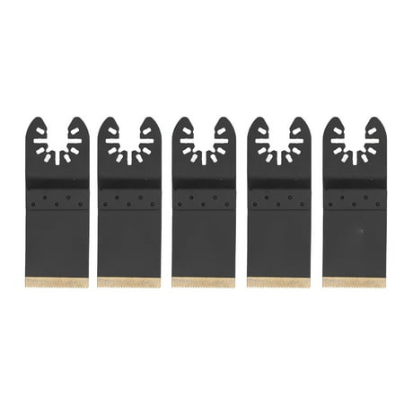 

5Pcs Oscillating Saw Blade 13/8in Quick Release Cutting Tool Set Kit for Wood Metal