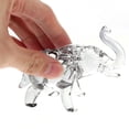 thumbnail image 5 of Crystal Ornaments Crafts Home Decor for Bedroom Elephant Figurines Desktop Statues Mini, 5 of 6