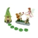 thumbnail image 4 of Accesorios de hadas de hadas estatuas de ardilla regalo de césped escultura de casa al aire libre figuras en miniatura para porche de entrada, 4 of 8
